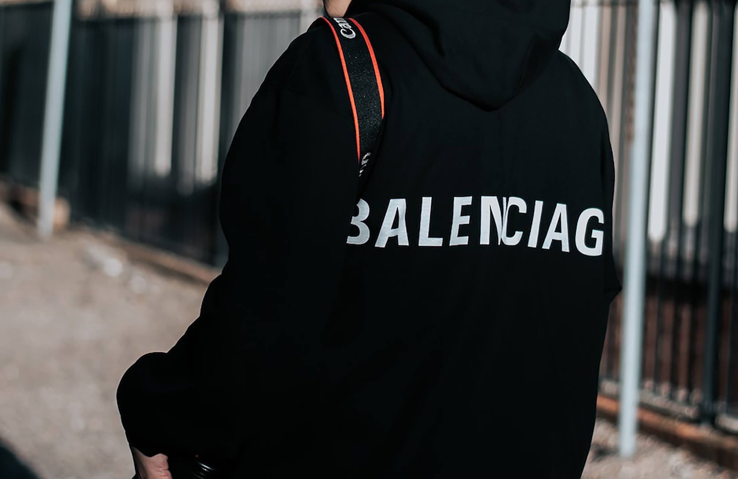luxury logo brand trend Balenciaga