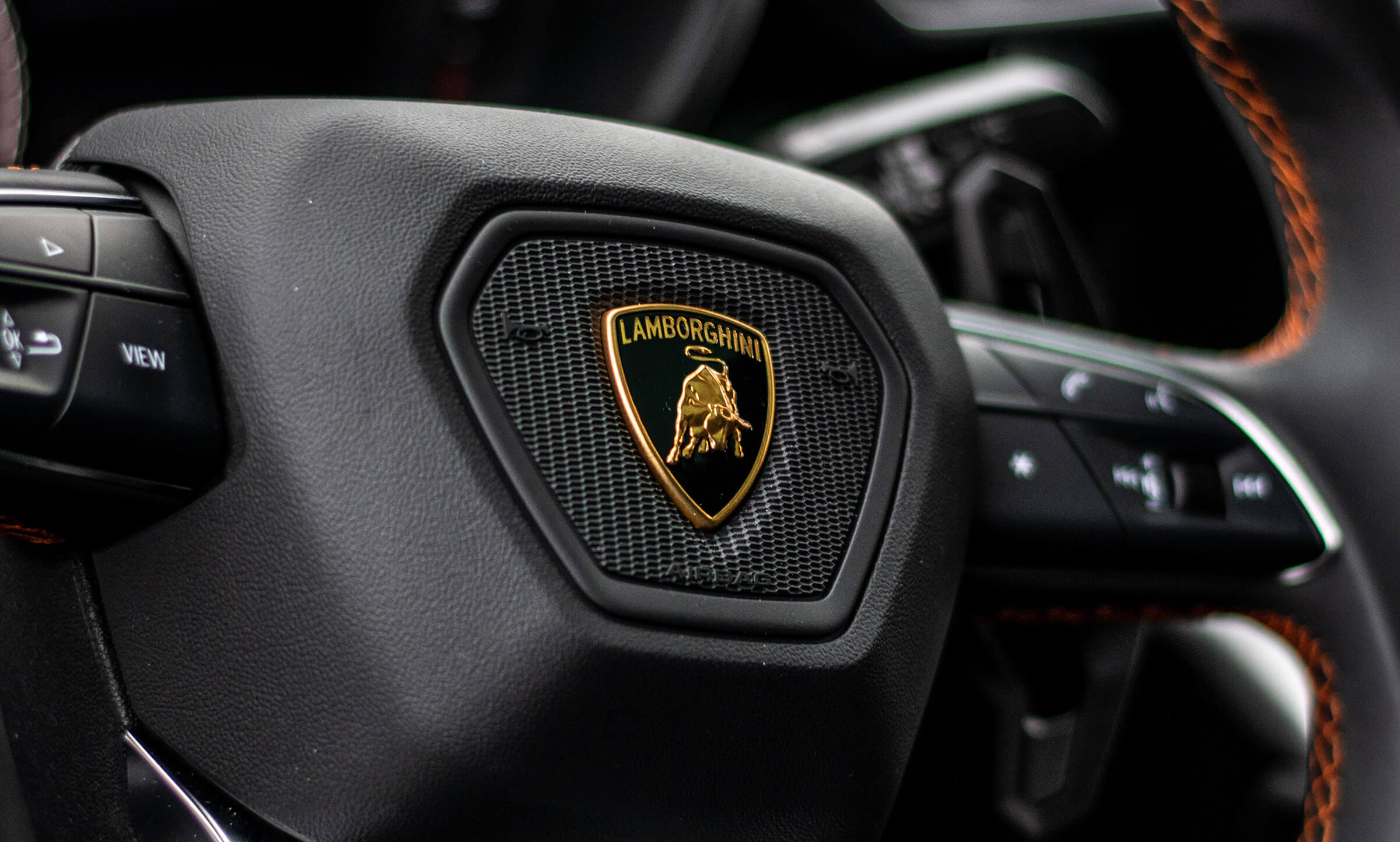 luxury logo details Lamborghini
