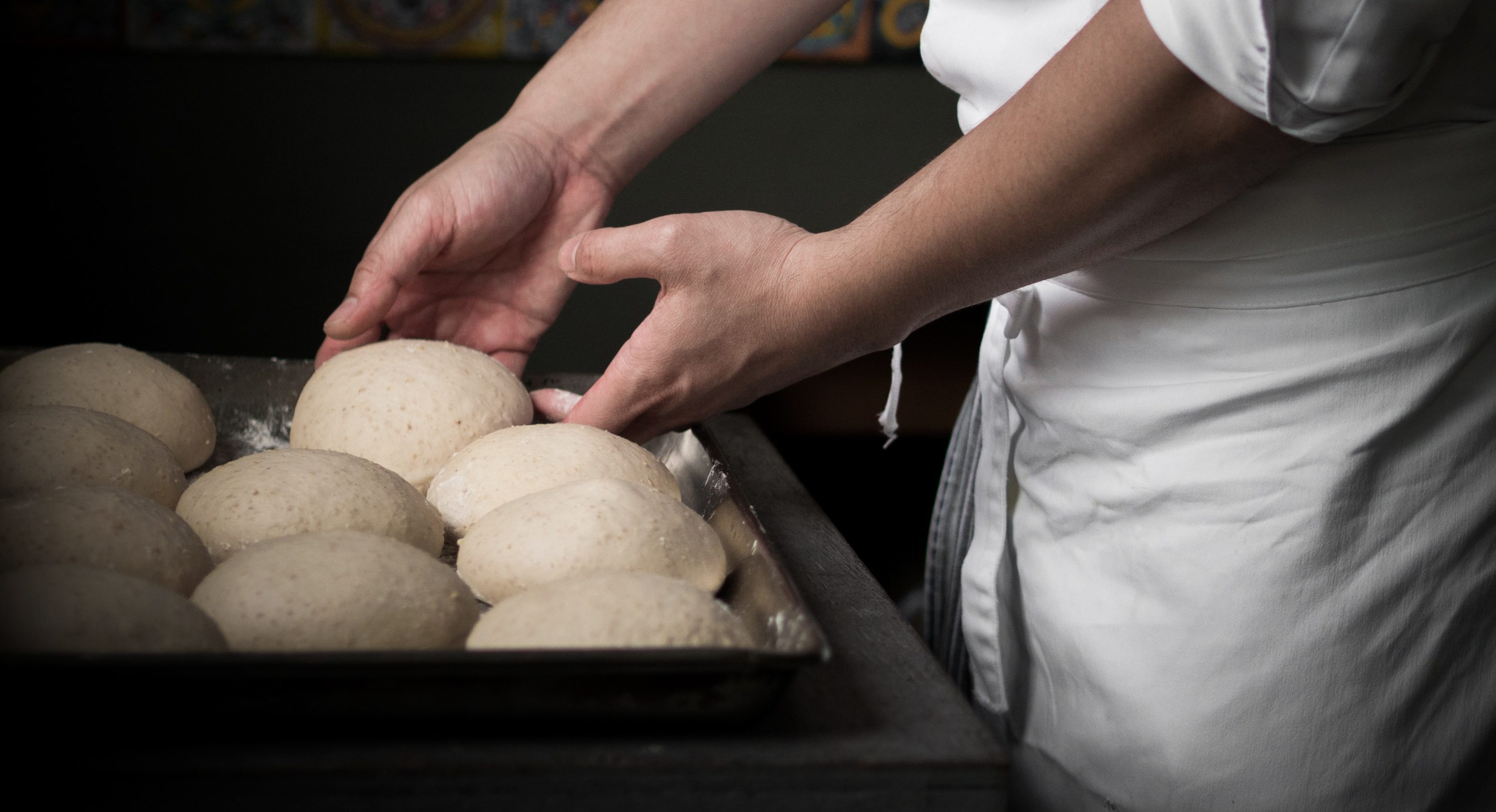 bread preparation Italian market branding