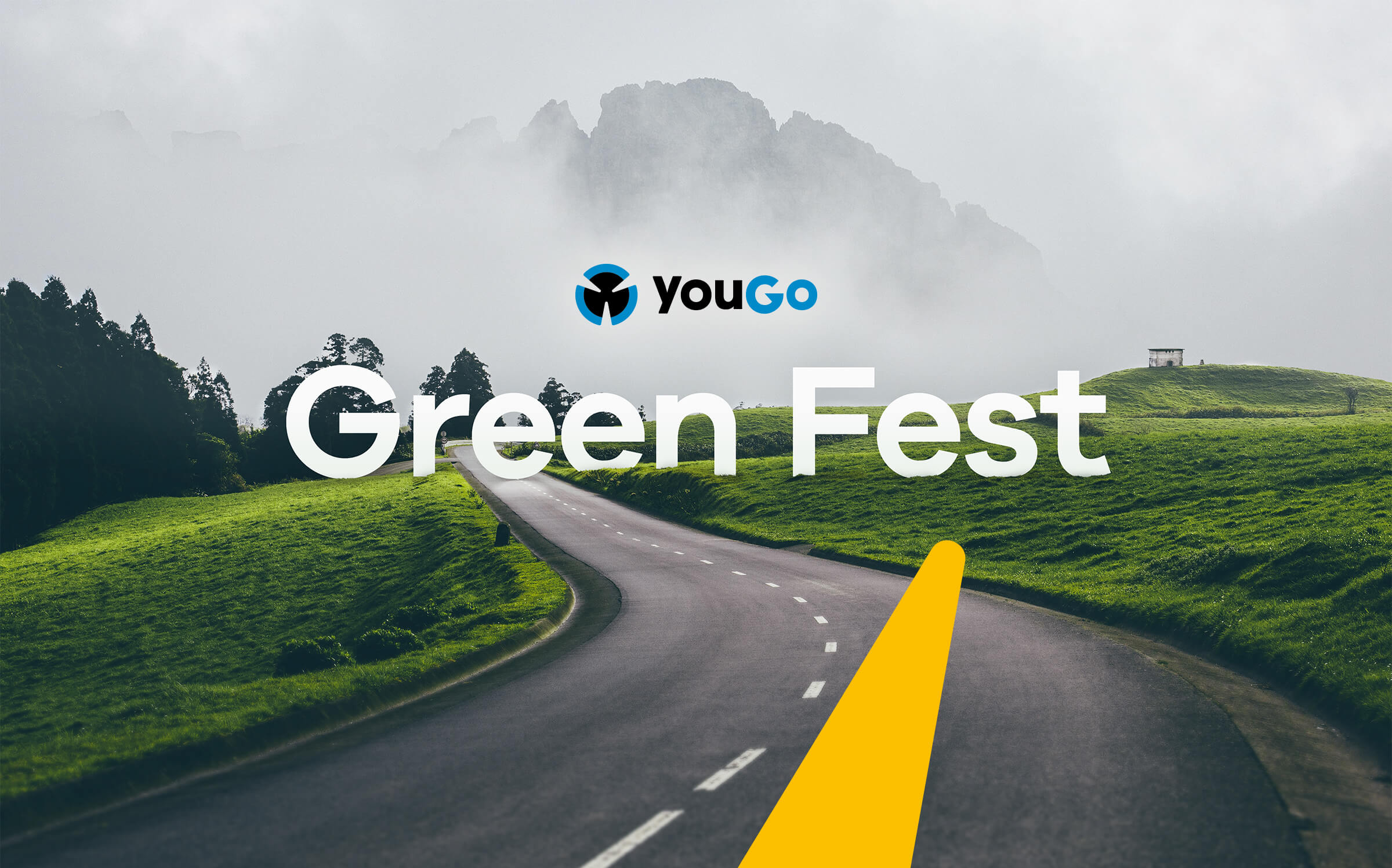 YouGo rebranding Green Fest visual for promotional campaign