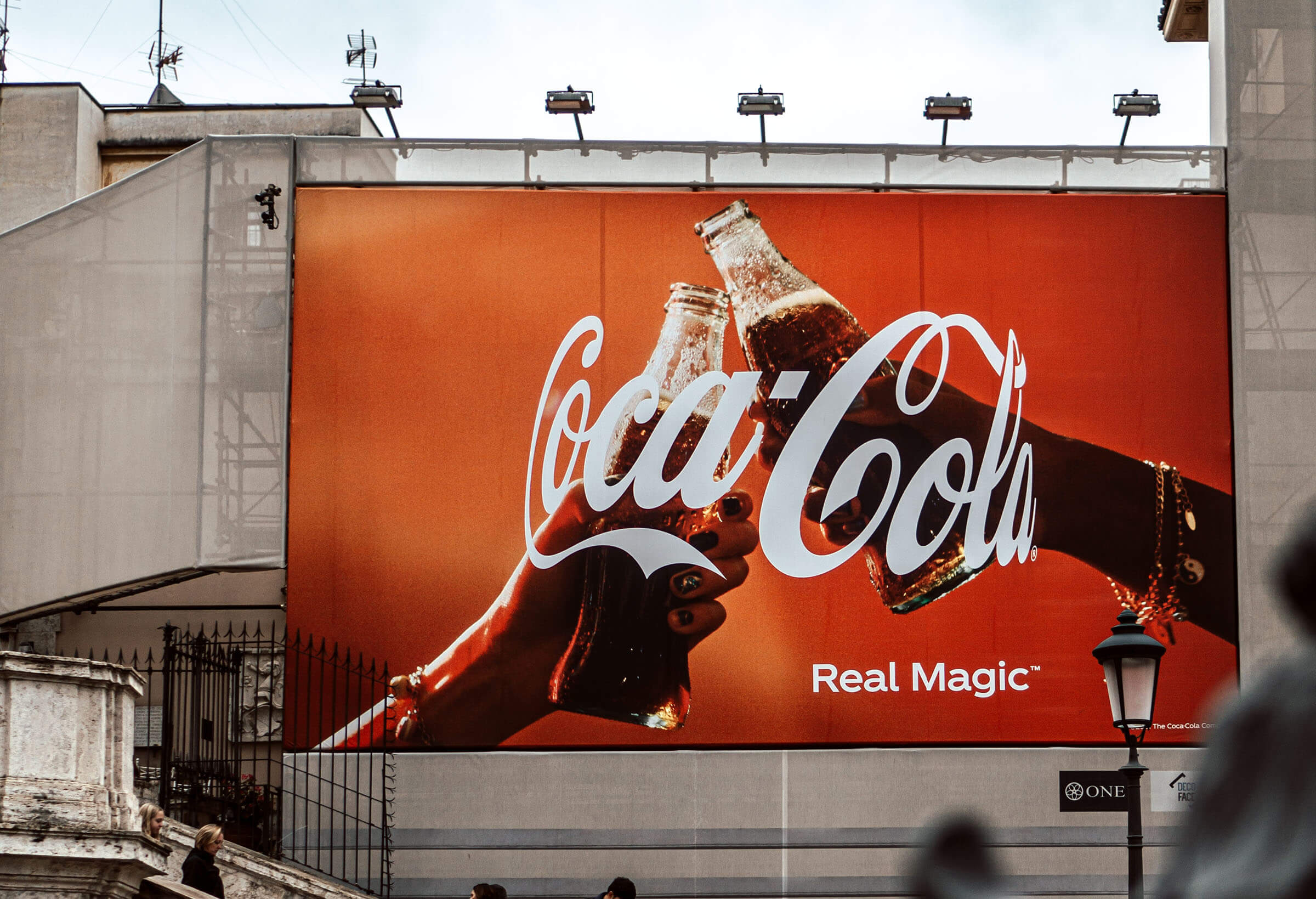 brand Cocacola advertising